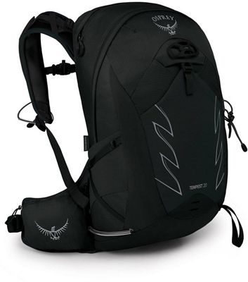 Osprey Tempest 20 Backpack SS21 - Stealth Black - Medium/Large, Stealth Black